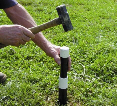 Temp Fence Ground Socket Tools